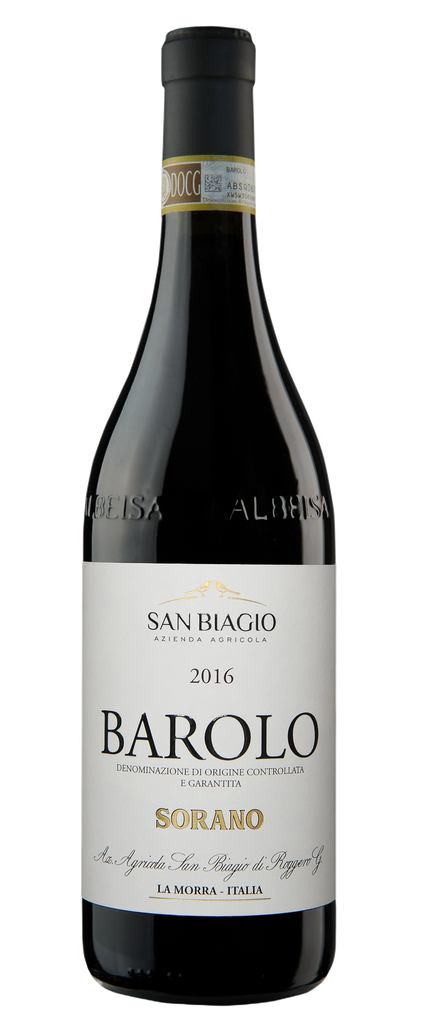SAN BIAGIO -Barolo docg Sorano 2016 – 14,5%